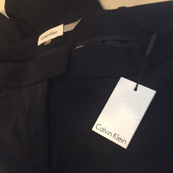 Calvin Klein Straight Pant with Studded Pockets - Picture 4 of 6